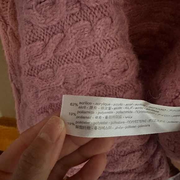 Zara Knit Wrap Sweater - Picture 8 of 9